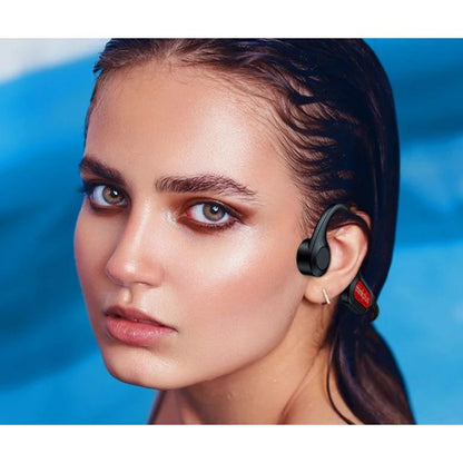 אוזניות ספורט אלחוטיות בטכנולוגיית BONE CONDUCTION עם מיקרופון מובנה ומסנן רעשים איכות שמע גבוהה במיוחד