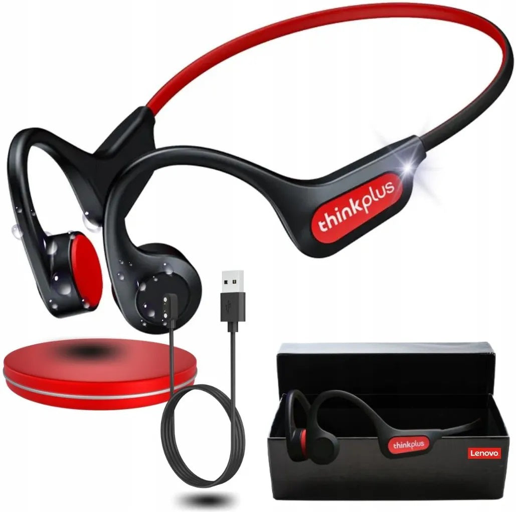 אוזניות ספורט אלחוטיות בטכנולוגיית BONE CONDUCTION עם מיקרופון מובנה ומסנן רעשים איכות שמע גבוהה במיוחד