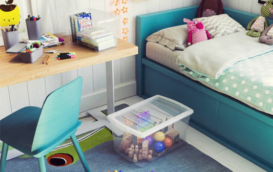 ארגז אחסון אומני 60 ליטר עם גלגלים ומכסה