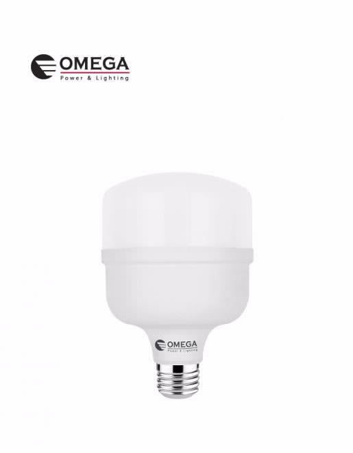 לד T120 הספק גבוה 50W אור יום בסיס E27