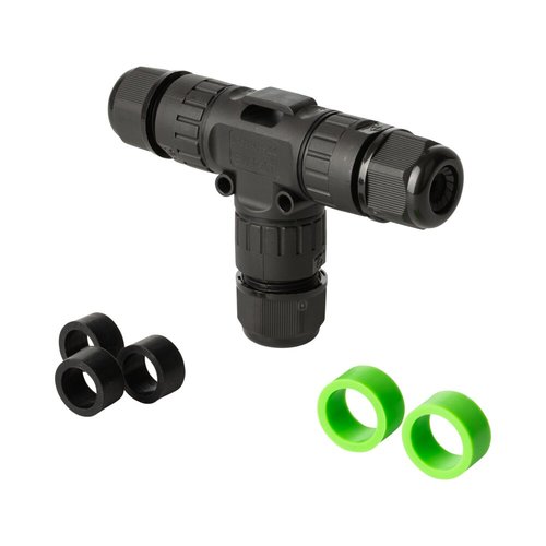 מופה T לחיבורי חשמל מוגן מים 3 כבלים 3 גידים  P20