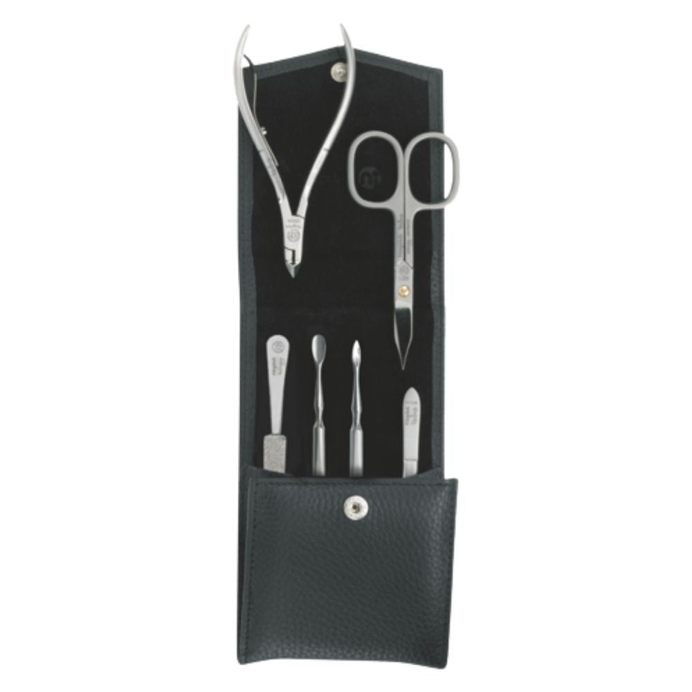 ערכת מניקור איכותית דגם - CAPRI LARGE BLACK