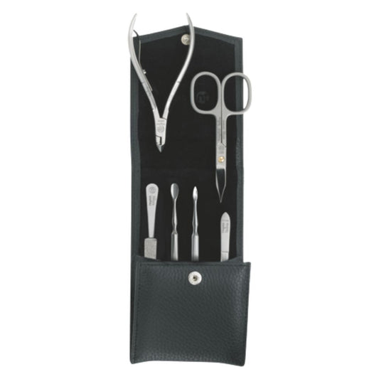 ערכת מניקור איכותית דגם - CAPRI LARGE BLACK