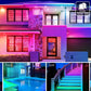 פס לד צבעוני RGB באורך 3 מטרים לתנאי פנים או חוץ כולל אפליקציה לסמארטפון IPHONE ANDROID