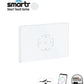 טיימר דוד מגע 120 שקוע רוחבי לבן SMARTR 16A WIFI תואם גוויס