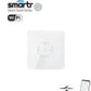 טיימר דוד מגע WIFI זכוכית 120 לבן, שקוע תואם קופסא 55, לחצני ספירה לאחור, דו קוטבי SMARTR 3,500W 16A