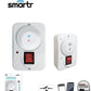 טיימר WIFI חכם לדוד על הטיח + מד צריכת זרם SMARTR 3500W 16A