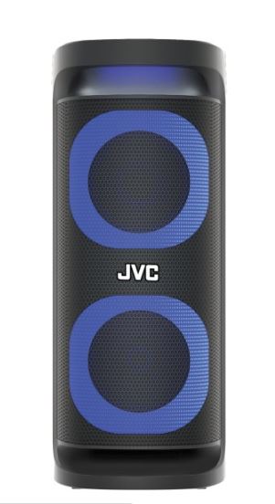 רמקול נייד ובידורית 80W כולל מיקרופון ושלט דגם XS-N5224PB של JVC