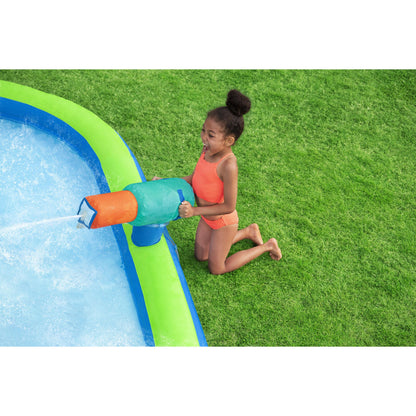 פארק מים MEGA 2.70*3.20*3.65 מטר, יבואן רשמי BESTWAY, דגם 53408