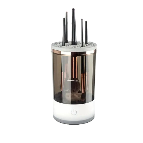 מכשיר לניקוי וייבוש מברשות איפור אוטומטי-3 ב-1