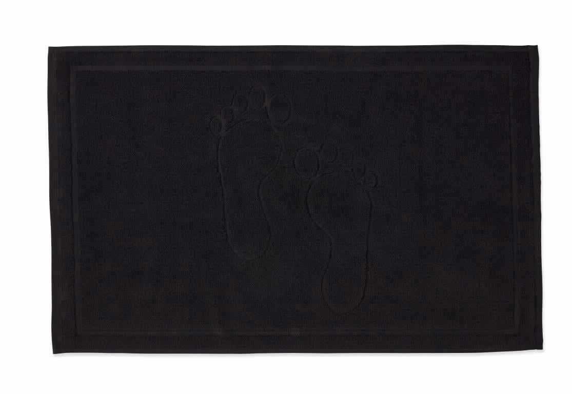 מגבת רצפה 50/80 סמ Steps שחור