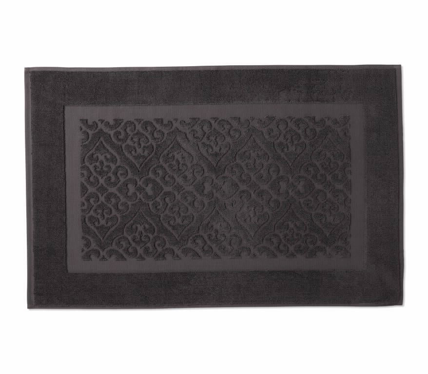 מגבת רצפה 50/80 סמ יסמין אפור כהה