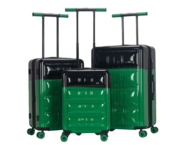 סט 3 מזוודות KATE HILL צבע ירוק