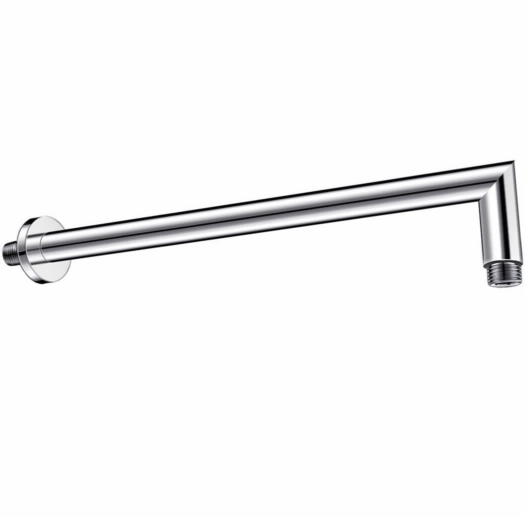 זרוע עגולה לראש מקלחת כרום 380X23 מ"מ