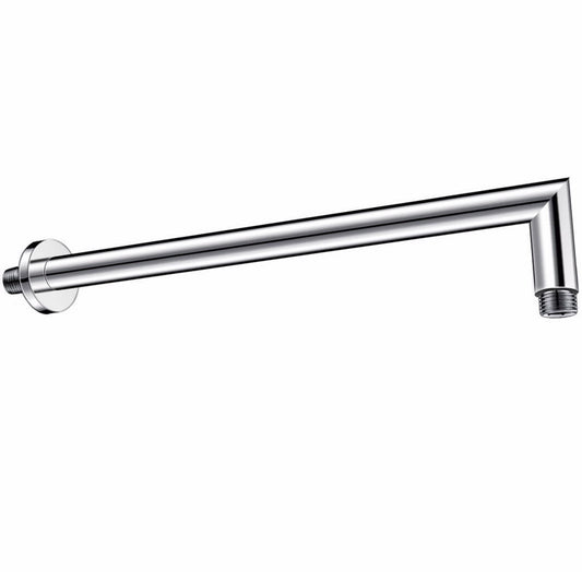 זרוע עגולה לראש מקלחת כרום 380X23 מ"מ