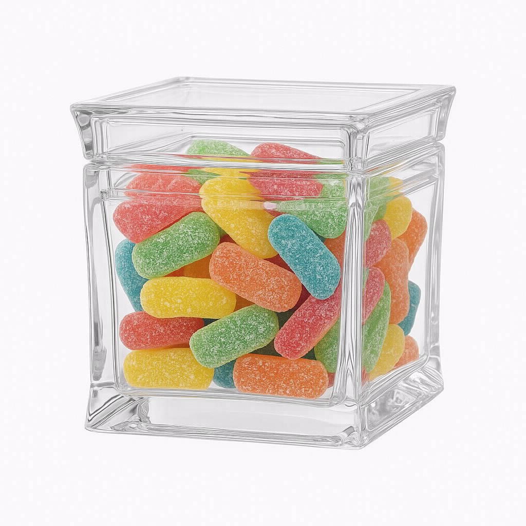 סט 4 צנצנות לתבלינים מאקריל 250 מל