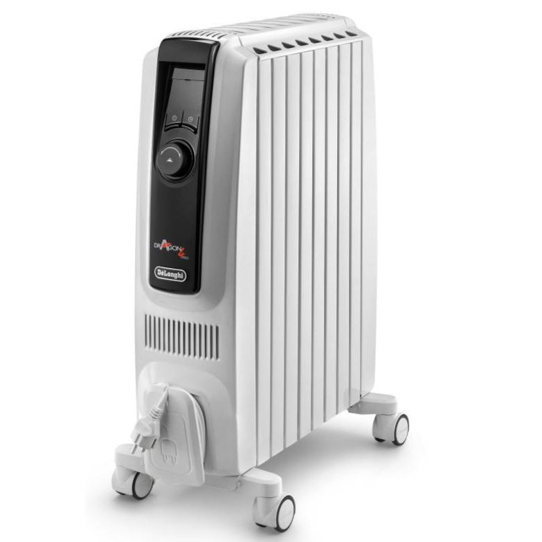 רדיאטור סדרת DRAGON צלעות 8 עם צג דגם TRDX40820E של DELONGHI