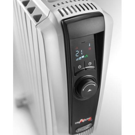 רדיאטור סדרת DRAGON צלעות 8 עם צג דגם TRDX40820E של DELONGHI