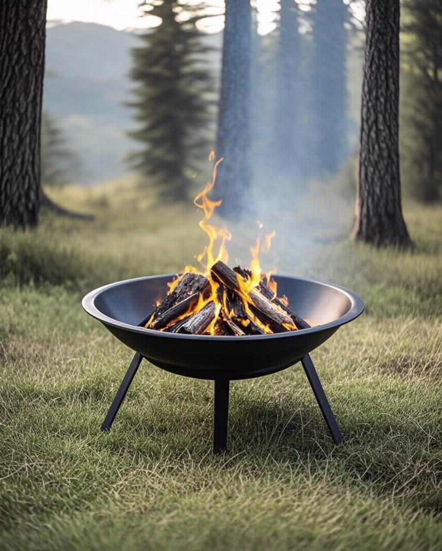 מדורת גן קוטר 55 ס"מ