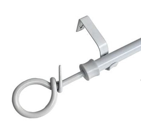 מוט אריסטו  120-240 לבן 19 ממ