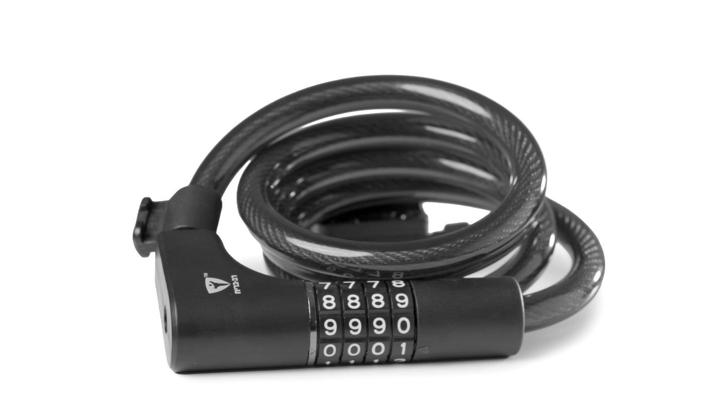 מנעול כבל לאופניים דגם 535