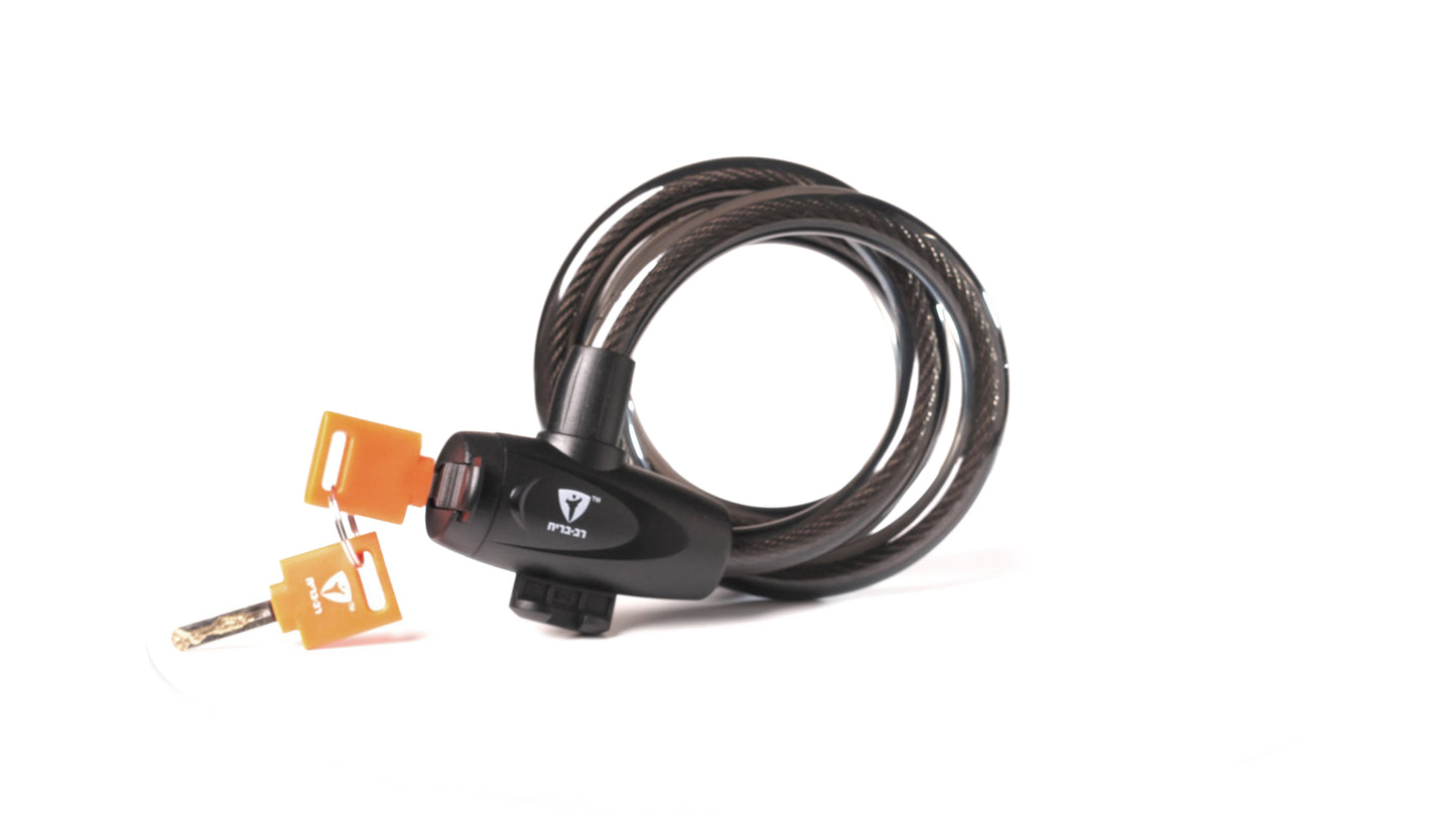 מנעול כבל לאופניים דגם 588