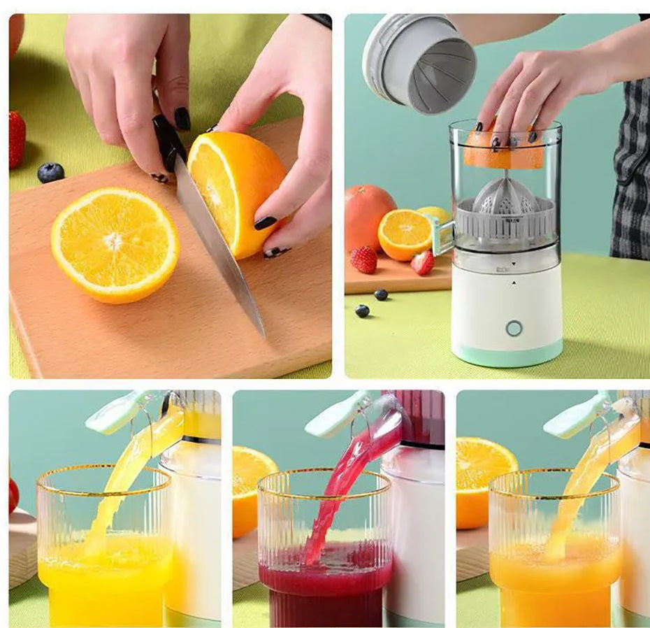 מסחטת מיצים ניידת נטענת עוצמתית SQUEEZE MAX מוצר חובה בכל בית מתאים גם לטיולים