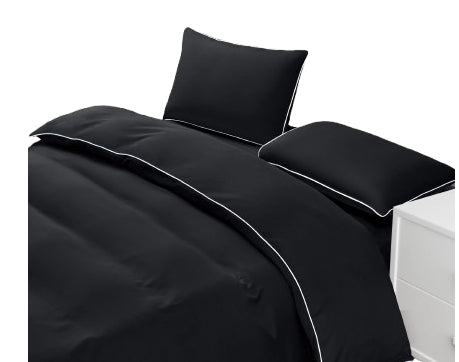 סט מצעים זוגי LIMASOL יוקרתי צבע מוקה