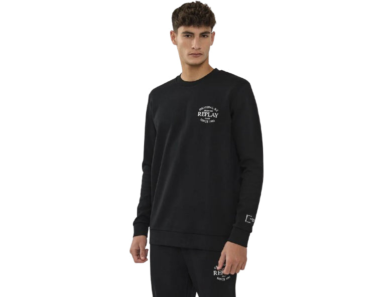 חליפת טרנינג שני חלקים לוגו גברים מידה XL