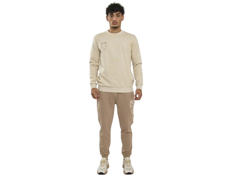 חליפת טרנינג שני חלקים לוגו גברים מידה XL