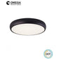 גוף תאורה צמוד תקרה DALLAS קוטר 40 40W שחור CCT