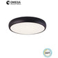 גוף תאורה צמוד תקרה DALLAS קוטר 60 70W שחור CCT