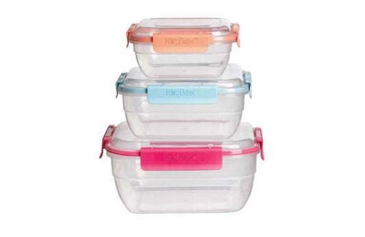 סט 3 קופסאות מרובעות QUR4RTET 0.4+0.8+1.45L.