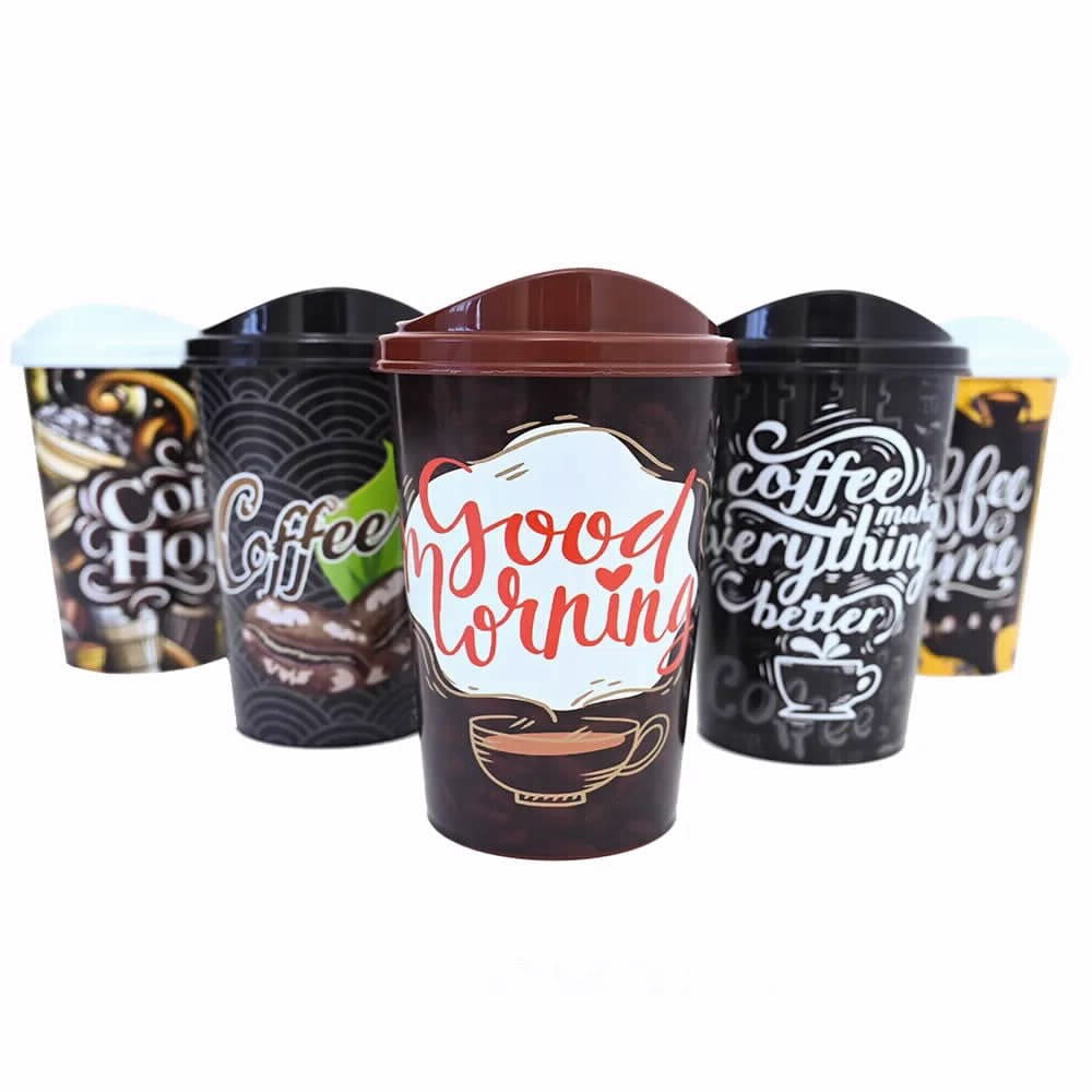 כוס קפה פלסטיק 400ML