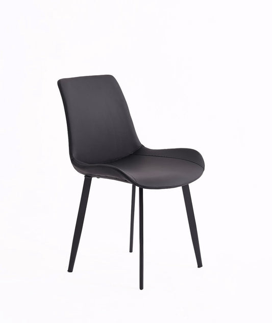 כסא אוכל אדיר שחור