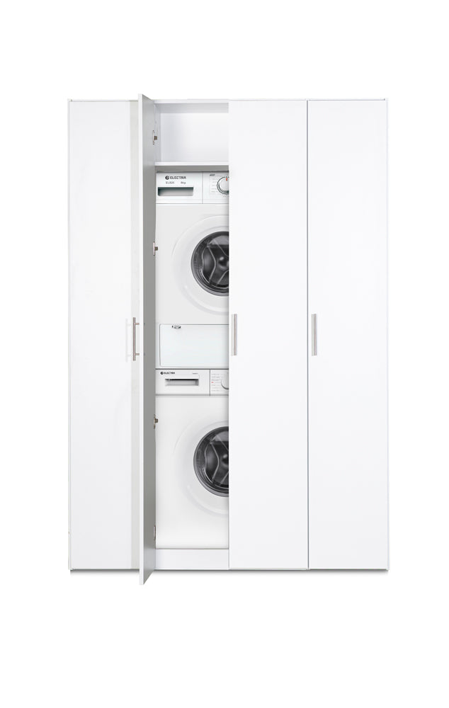 ארון למכונת כביסה-מייבש 4 דלתות 414