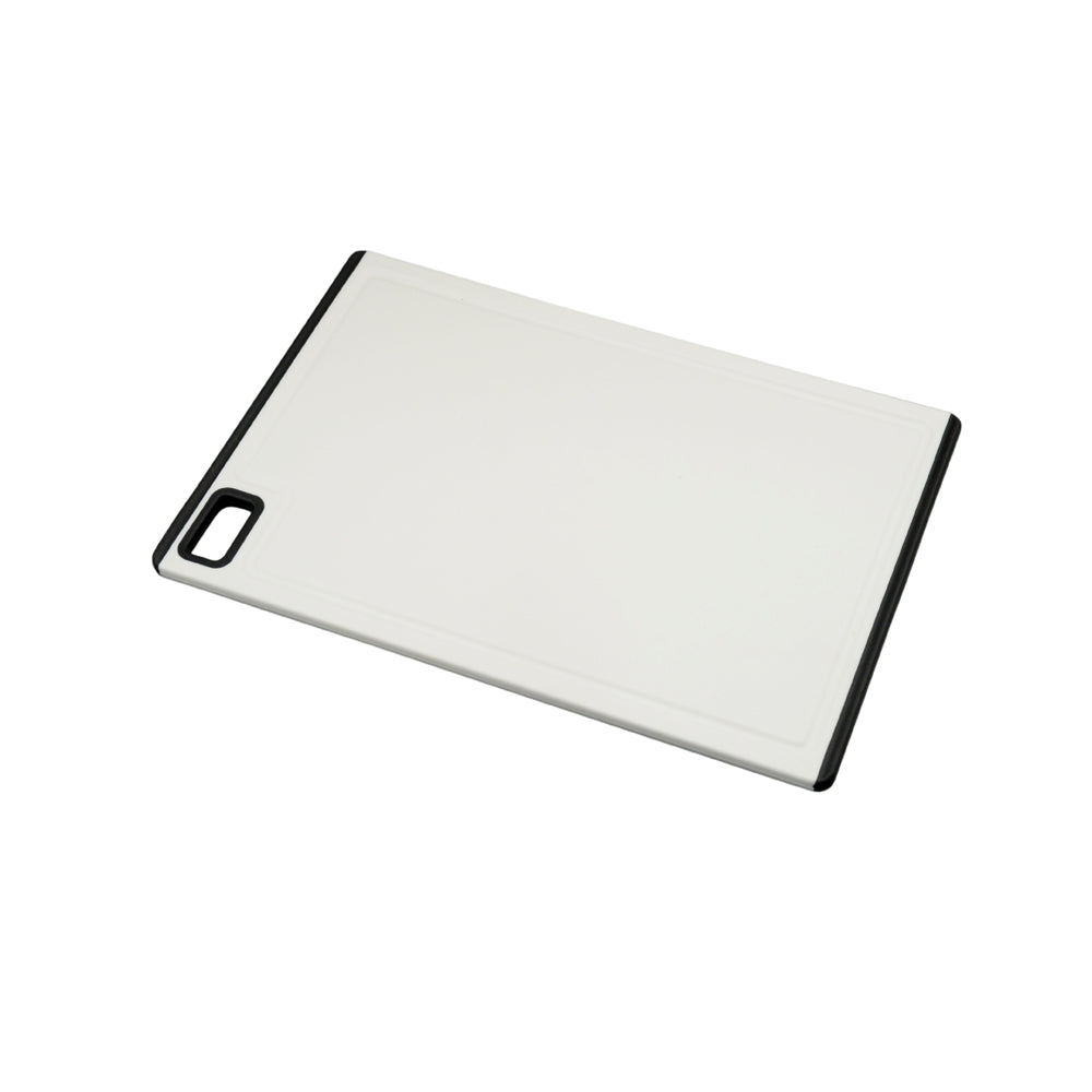 קרש חיתוך פלסטיק 0.8*20*30 סמ שחור לבן