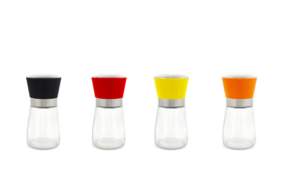 מטחנת תבלינים מזכוכית מכסה פלסטיק