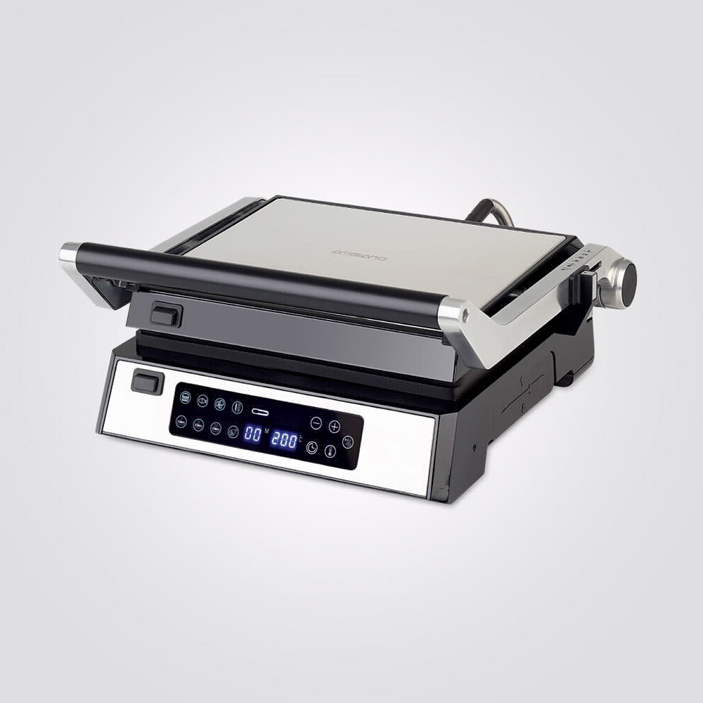 טוסטר לחיצה גריל מקצועי 4 פרוסות 2200W דגם H-10005