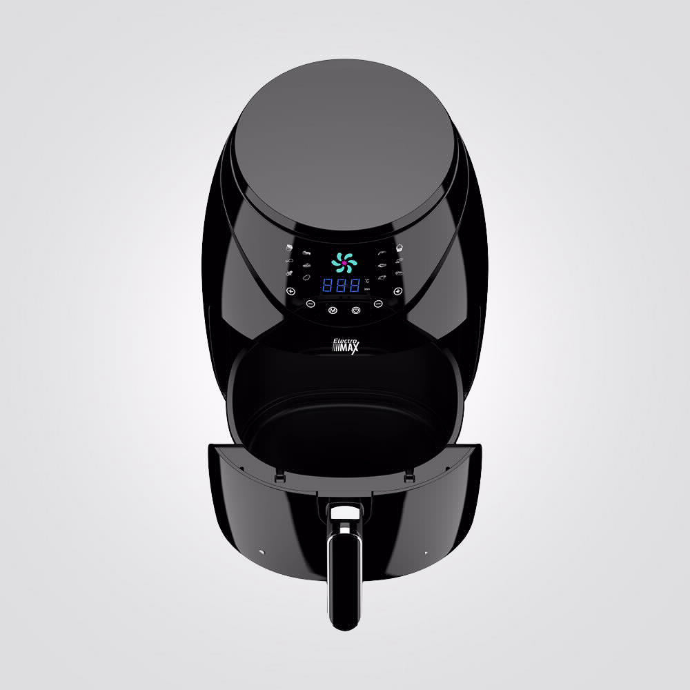 סיר טיגון דיגיטלי 4 ליטר שחור ללא שמן דגם H-14001