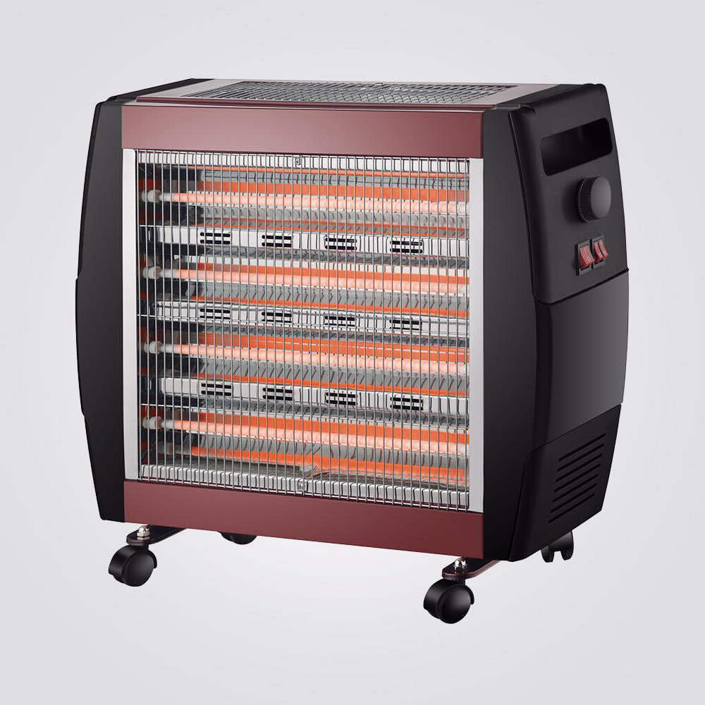 תנור חימום קוורץ 2400W עם מפזר חום דגם H-60003