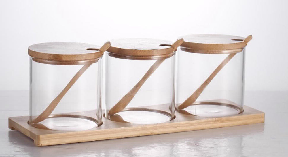 סט קפה+כפיות BAMBOO