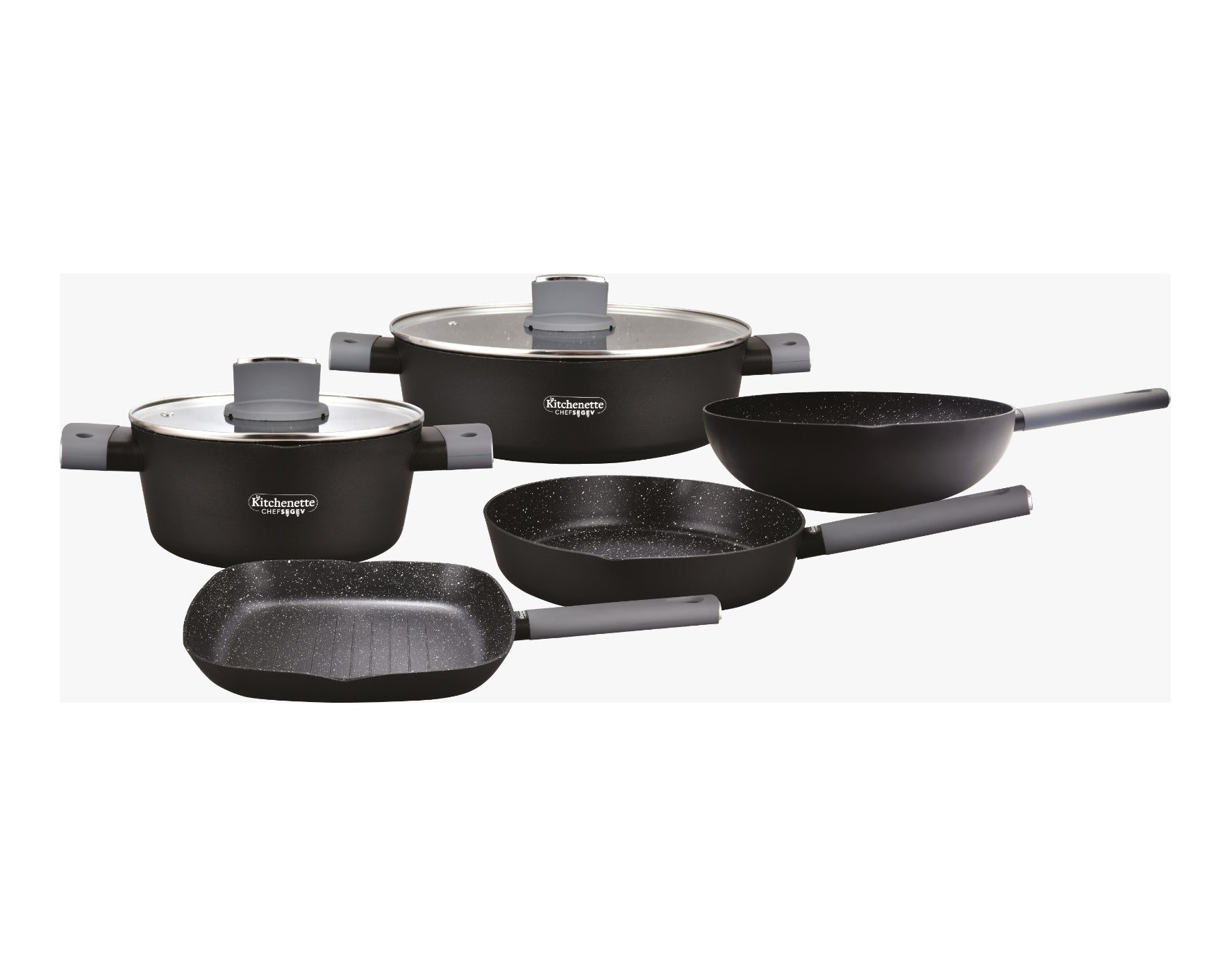 לקיטשן מילאנו סט 7 חלקים סירים ומחבתות 28 MILANO