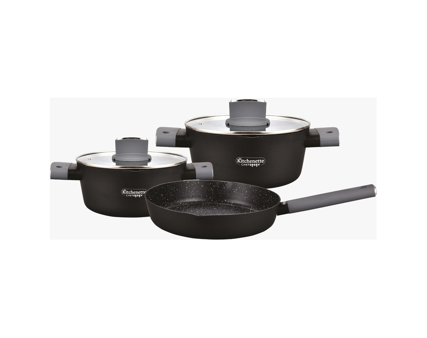 לקיטשן מילאנו סט 5 חלקים מחבת+סירים MILANO