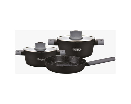 לקיטשן מילאנו סט 5 חלקים מחבת+סירים MILANO