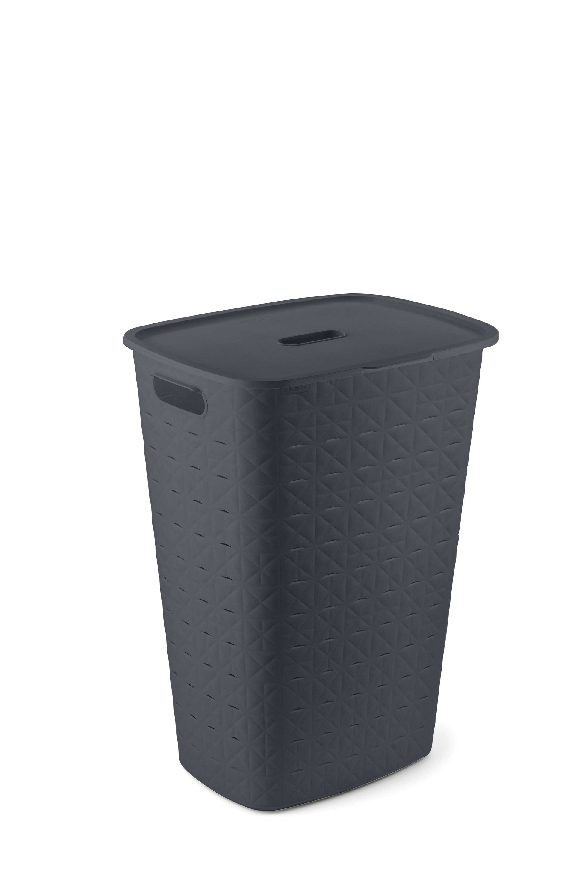 סל כביסה סופטקס 56L אפור