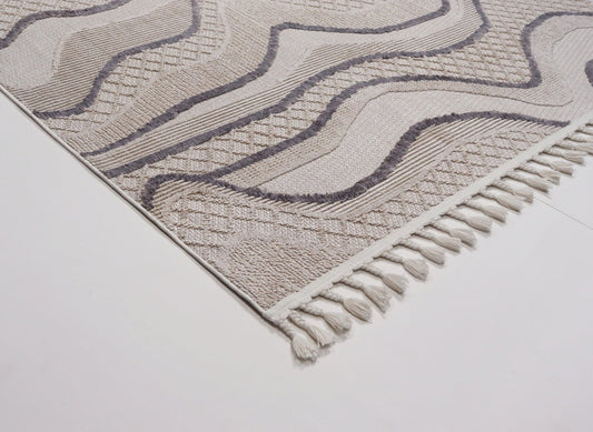 שטיח קאלי A24 אפור  140*190