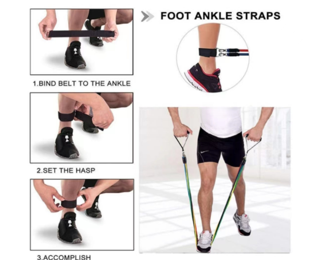 ערכת כושר קומפקטית 15 חלקים