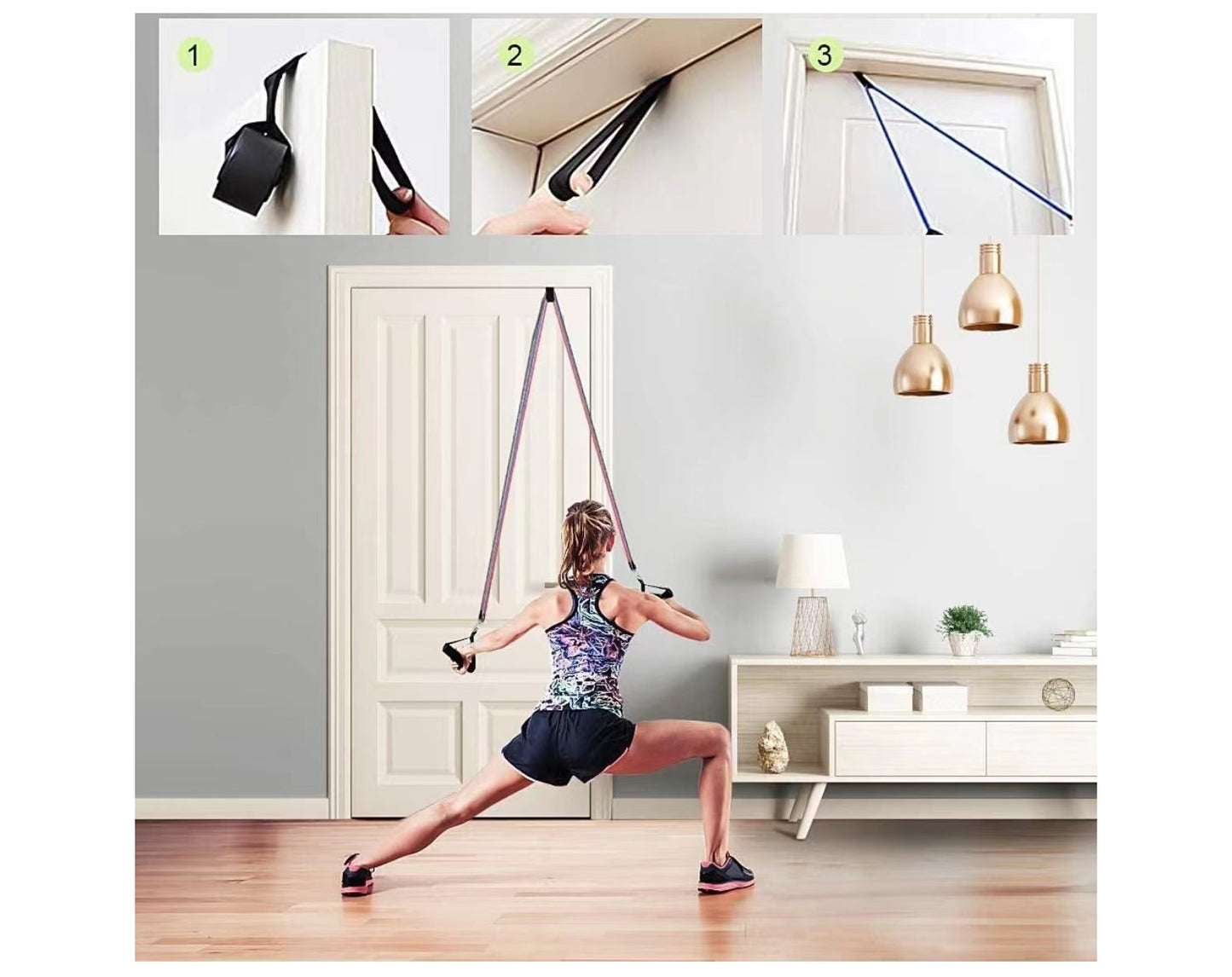 ערכת כושר קומפקטית 15 חלקים