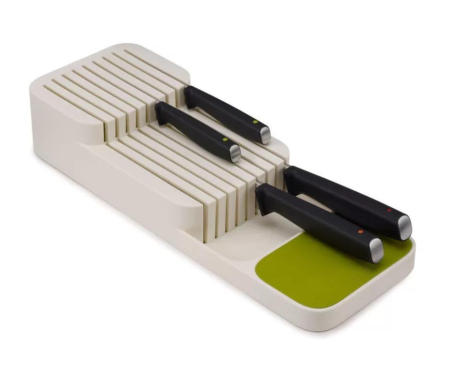 סט ארגוניות לסכו"ם - לבן